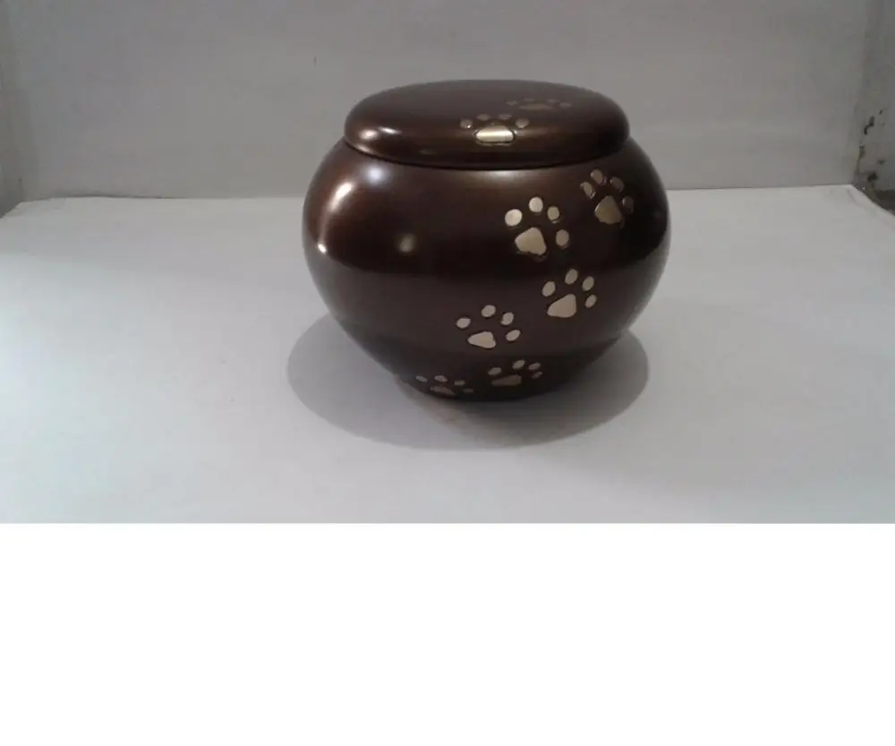 纪念品骨灰盒印花纪念骨灰盒金属火化骨灰盒定制颜色标准定制尺寸带爪子| Alibaba.com