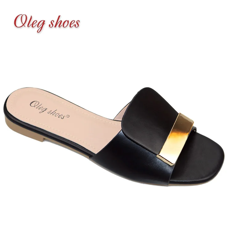 Buy Rivet Sandals Slippers Summer Ladies Simple Flat Sandals Women Flat  Casual Shoes China Cheap Flat Shoes from Guangzhou Oleg Shoes Trading Co.,  Ltd., China