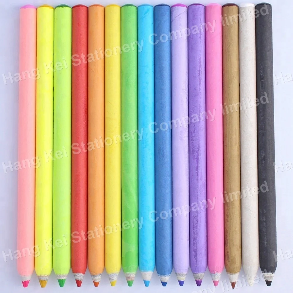 
Высококачественный Экологически чистый школьный карандаш jumbo из переработанной бумаги 