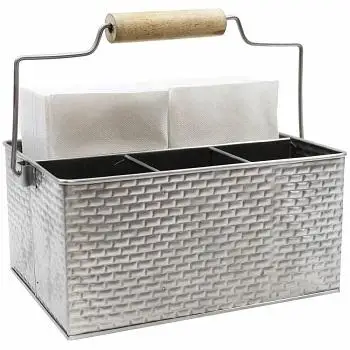 Galvanized Kitchen Caddy Buy Galvanized Kitchen Caddy Kitchen Utensil Caddy Serving Caddy Product On Alibaba Com