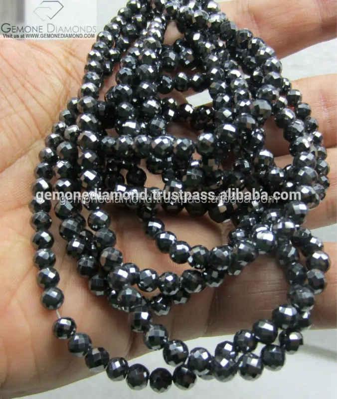 Rough Diamond Beads Necklace / Strands 