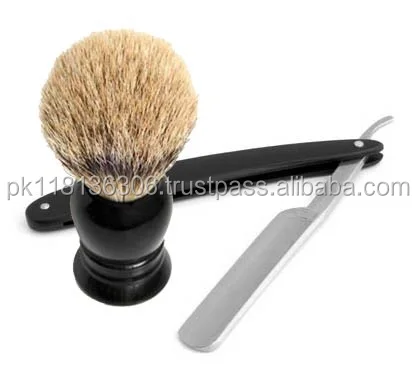 men's cut throat shaving kit