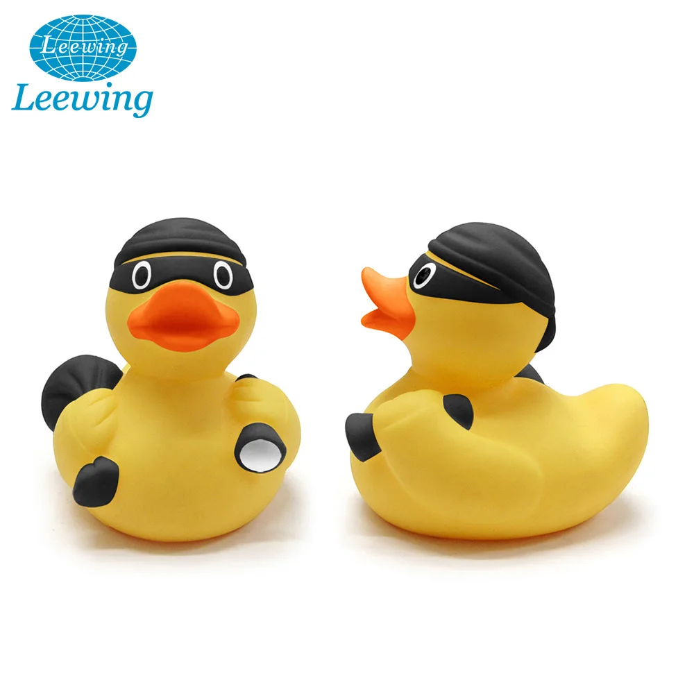 Stylish Promotional Gift - Japanese Black Ninja Rubber Duck