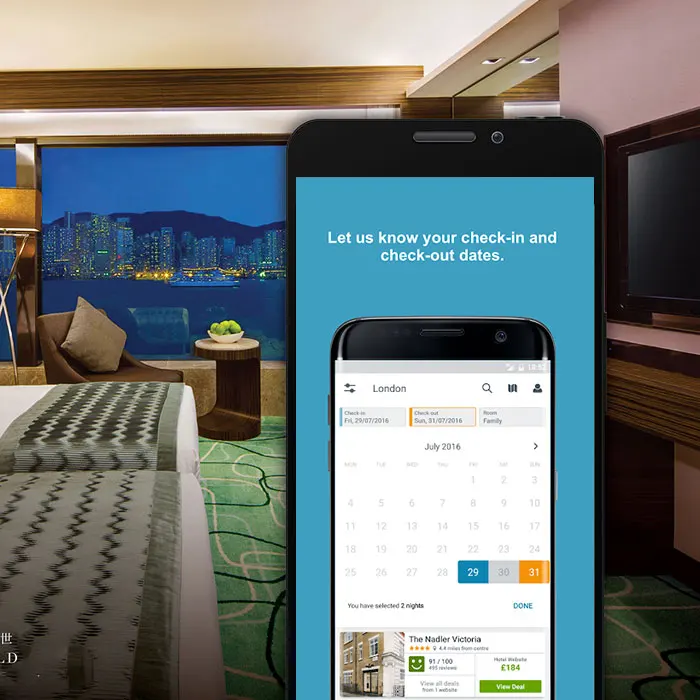 По запросу услуги по разработке приложения для оформления гостиниц и ресторанов в Индии-электронные