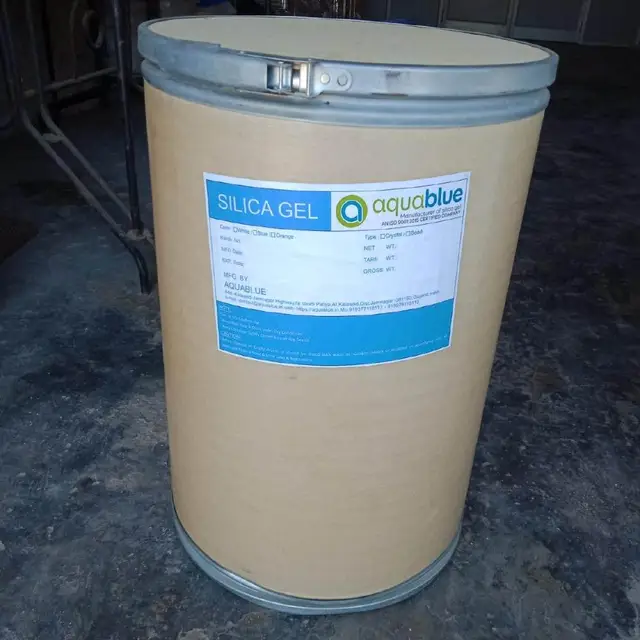 25 Kg White beaded silica gel - bulk - drum