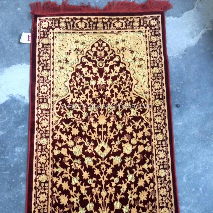 Sajda Rugs Best Quality Prayer Rug Turkish Islamic Muslim Prayer Rugs Janamaz Prayer Mat Ramadan Prayer Rugs Mat Buy Beautiful Design Of Muslim Prayer Mat Portable Prayer Rug Muslim Children Prayer Rug