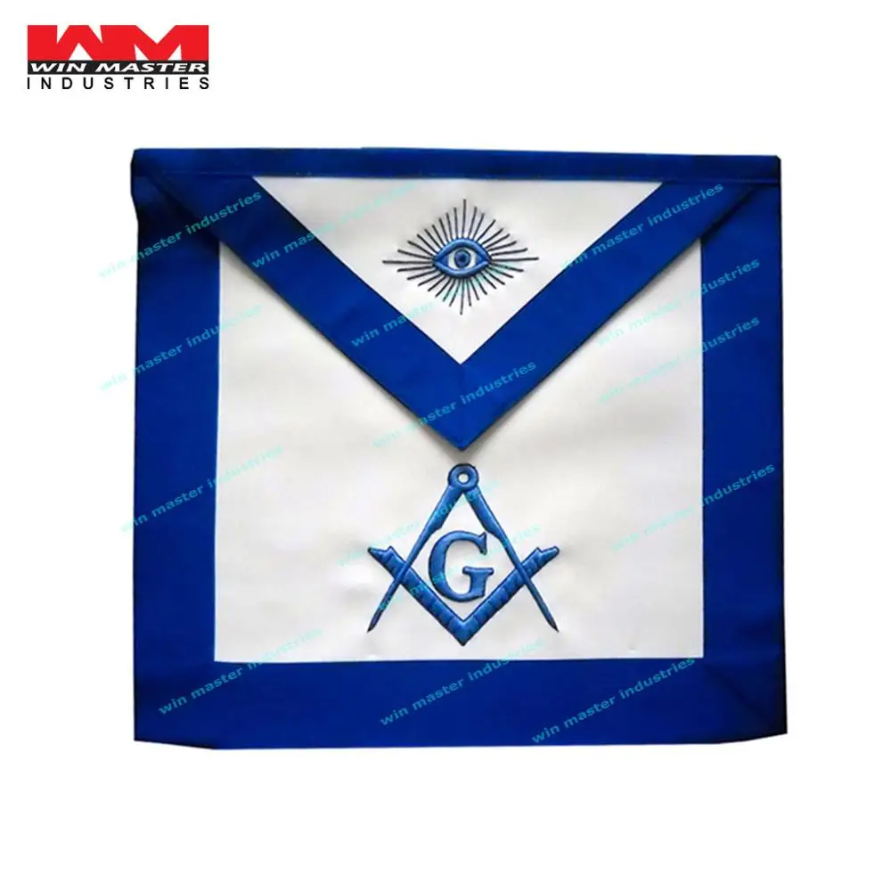 Regalia Deluxe Masonic Past Grand Lodge Master Full Embroidery Apron