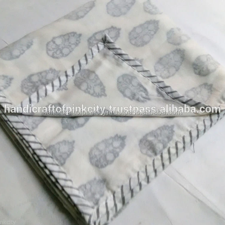 Cotton Voile Hand Printed Baby Throw Buy Cotton Printed Adult Baby Diaper Change Cow Print Baby Bedding Organic Cotton Baby Coverall Product On Alibaba Com