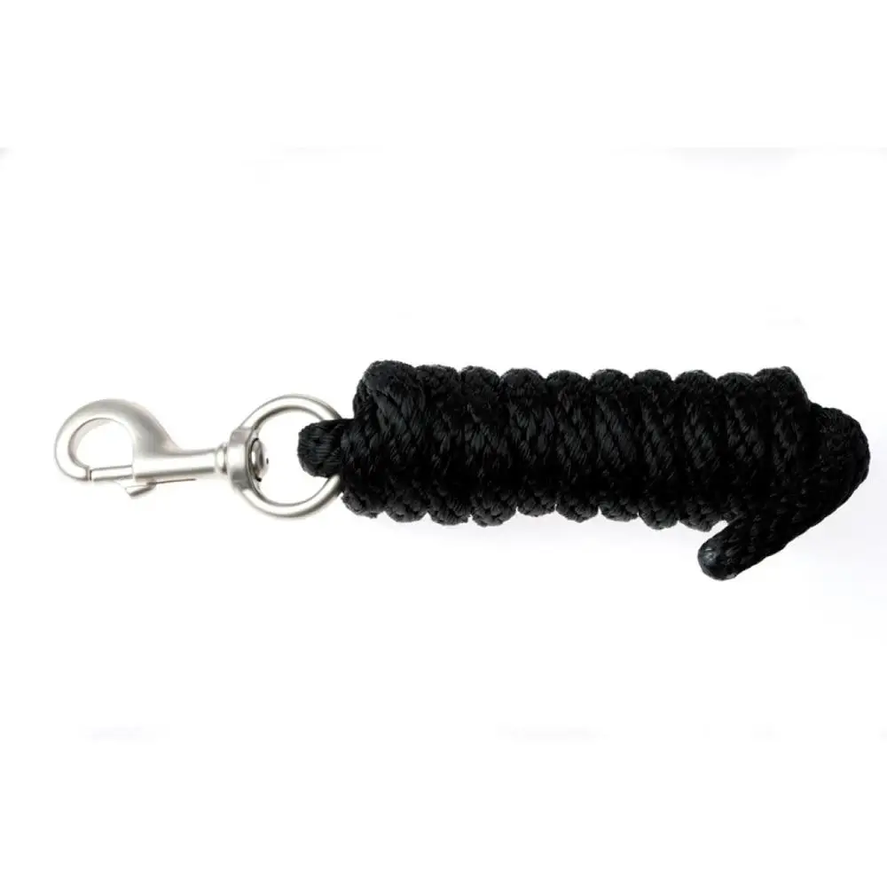 black horse lead rope