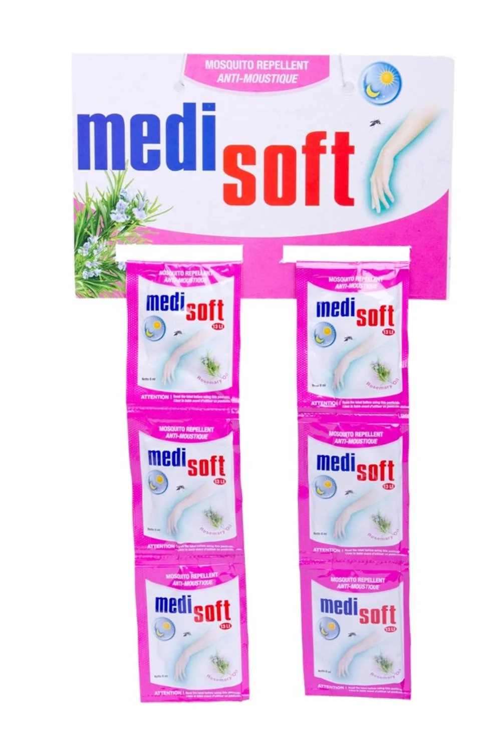 Лосьон-репеллент от комаров Medisoft эффективен до 10