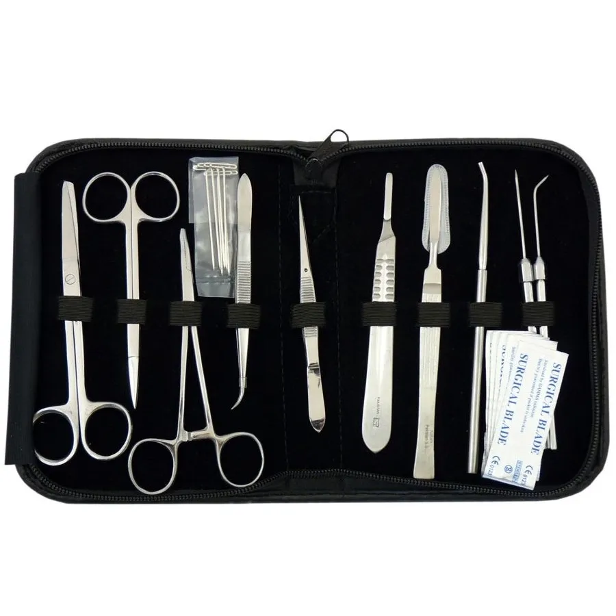 Surgical Instruments Kit With Surgical Scissors Hemostatic Forceps Bp