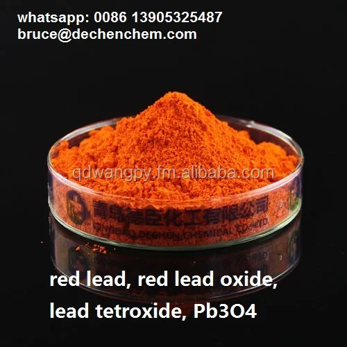 98 Red Lead Oxide Lead Tetroxide Pb3o4 Buy Red Lead Product On Alibaba Com
