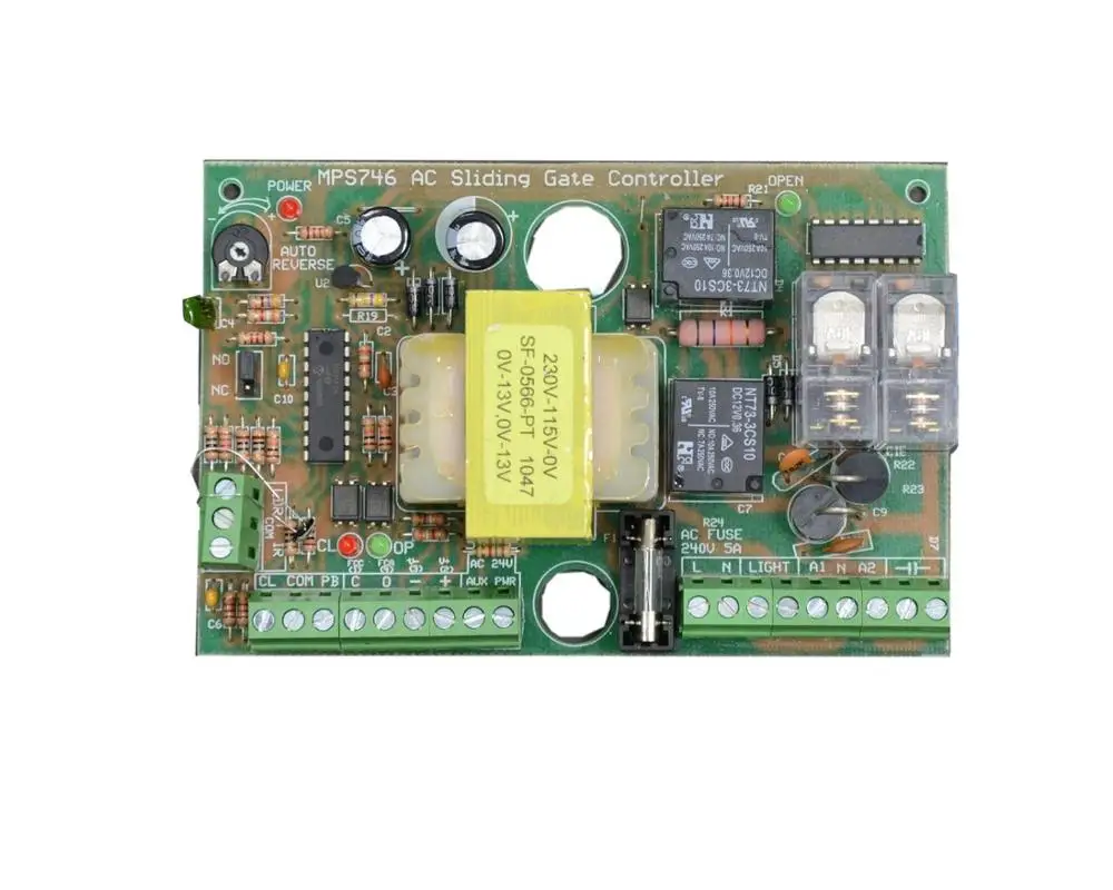 Autogate Mainboard - Ac Sliding Control Panel Mps 746 - Buy Sliding Gate  Control Panel,Faac 746 Control Board,Autogate Ac Sliding Control Mainboard  