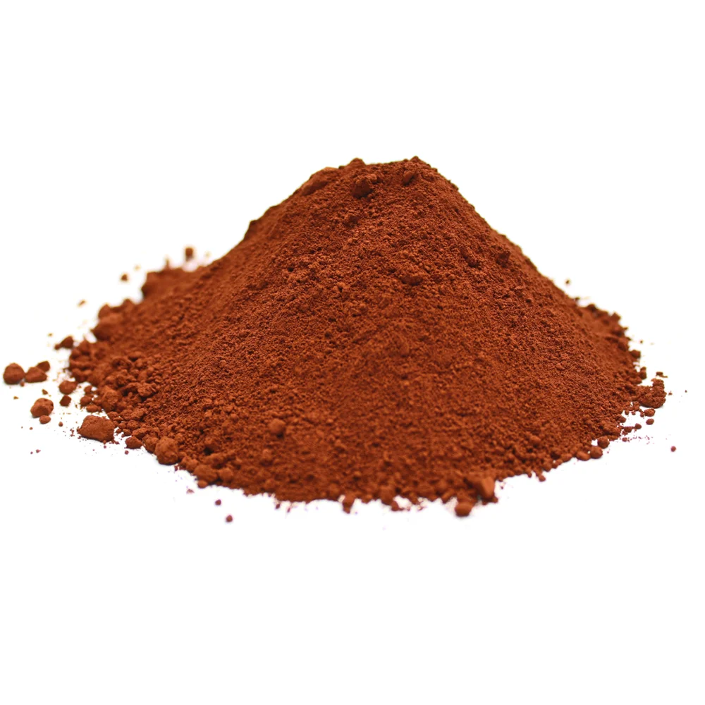 natural non-toxic bolus red-brown earth pigment powder for