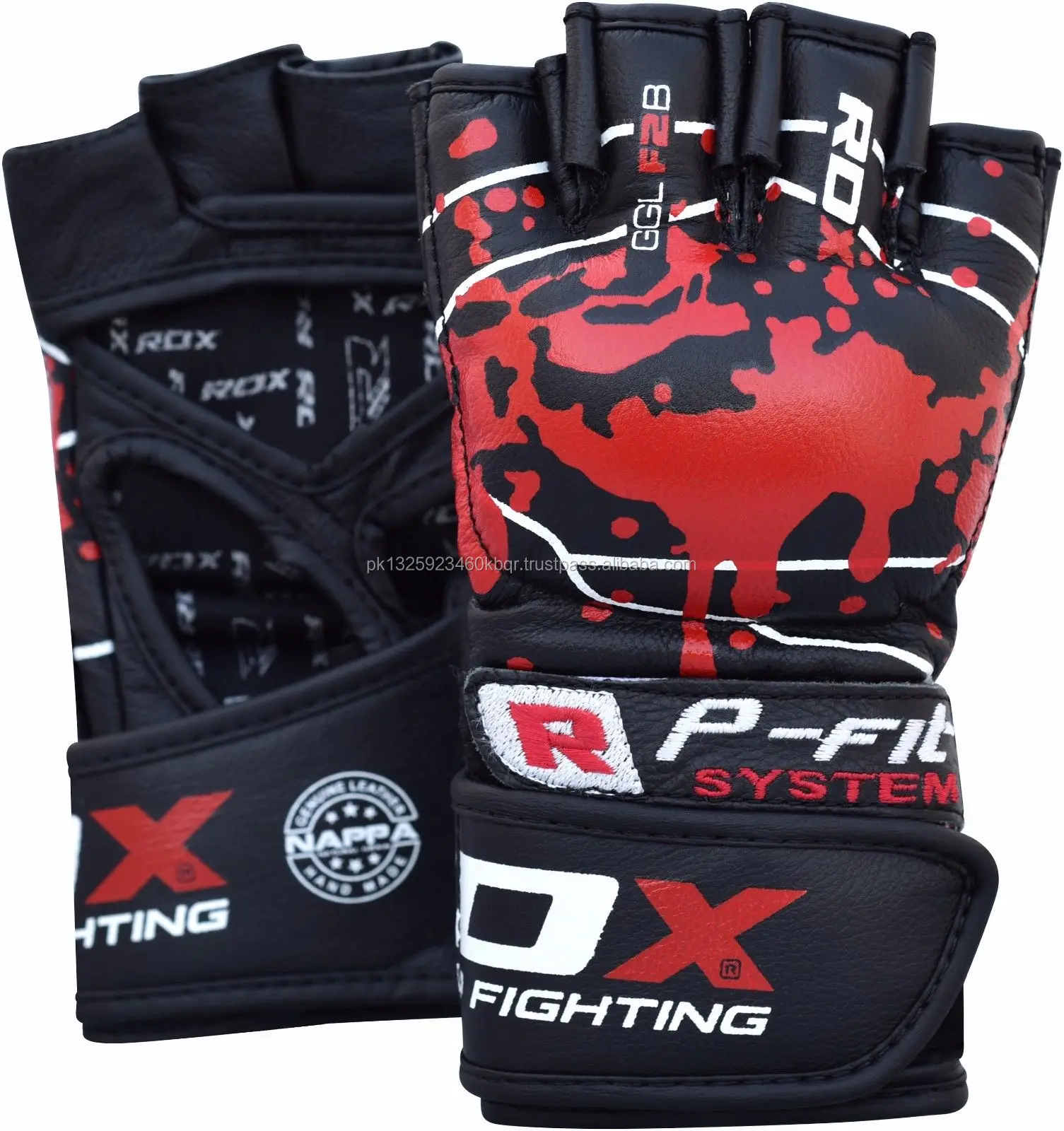 Перчатки из 100% воловьей кожи для ММА бойцовская клетка кикбоксинга Боксерские перчатки Муай Тай