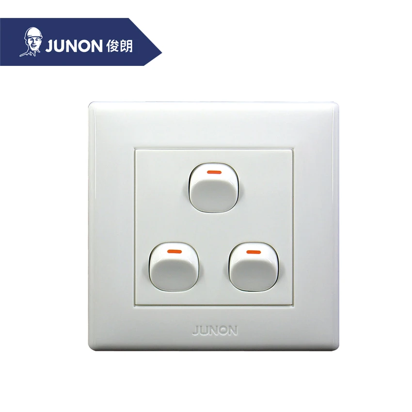Simple Design Wall Switch Socket 13A Multi Socket With USB Charger