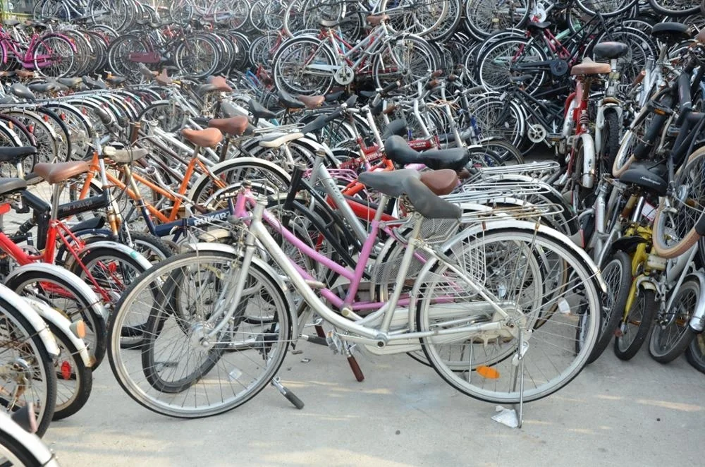 SECOND HAND JAPANESE PRODUCTS USED KIDS MOUNTAIN BIKE OFF ROAD CITY BICYCLE CURVE FRAME QUICK DELIVERY FROM JAPAN