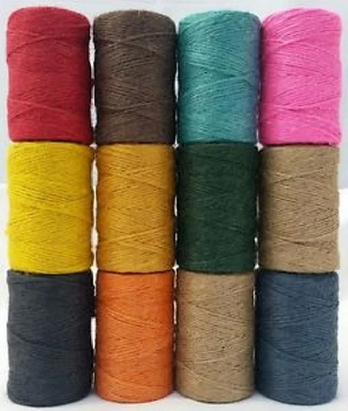 
Standard dyed color Jute Yarn 