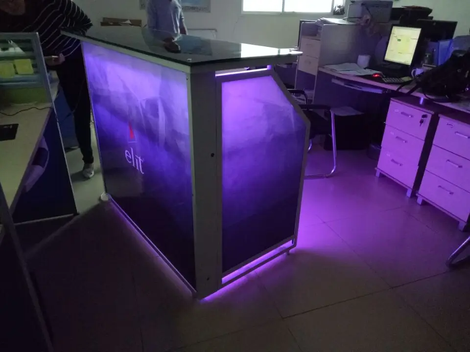 Popular White Color Led Lighting Portable Liquir Bar Table Sale Buy Portable Liquir Bar,White