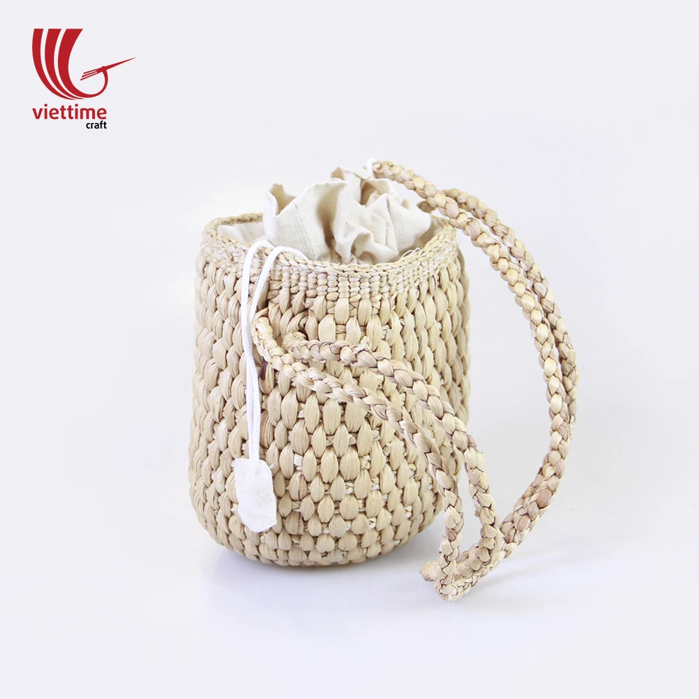 Shop Our Water Hyacinth Woven Bucket Bag - Wholesale Available