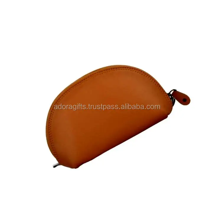 Leather Cosmetic Bag Type Small Pouch 