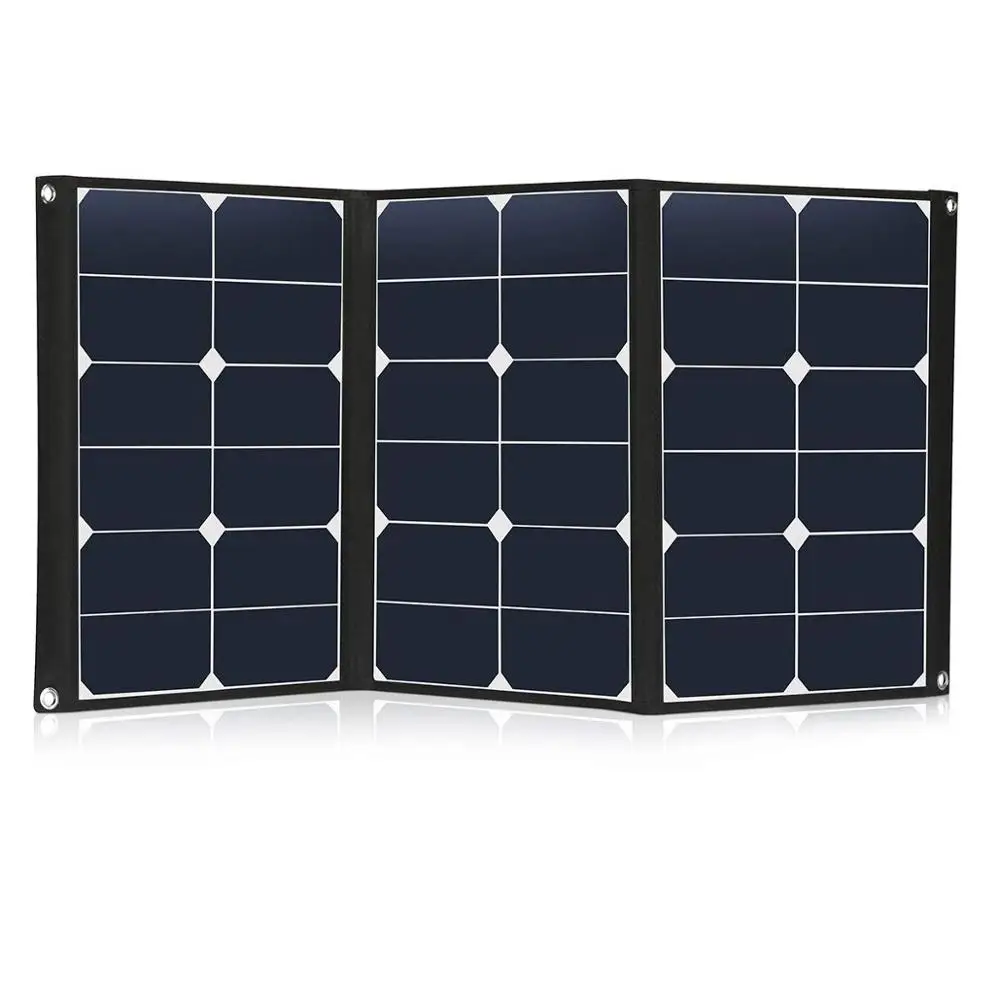 Hot sale 50w 60w 70w sunpower foldable waterproof solar panel