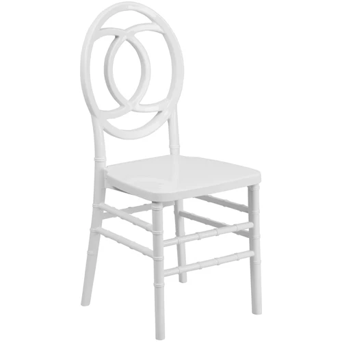 Деревянный cc замок Феникс Бесконечность массажный розовый свадебный золотой обеденный стул