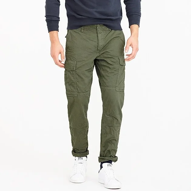 j crew ripstop cargo pants