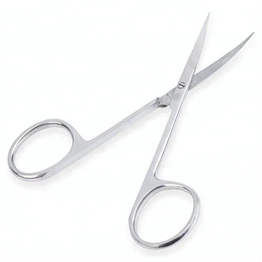 Оптовая продажа высококачественные ножницы для ногтей кутикулы изогнутые Острые Ножницы из нержавеющей