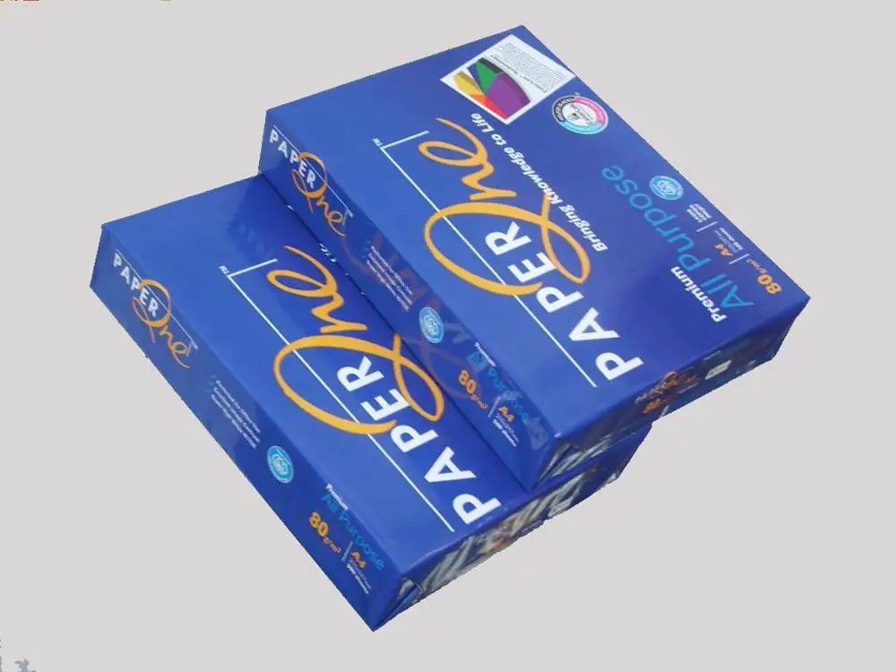 Wooden Pulp Office White A4 Copy Paper 80 Gsm 210mm X 297mm / Thermal