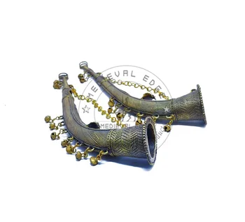 Top Quality Tribal Trumpet Wall Decor at an affordable price by the best Craftsman at Medieval Edge