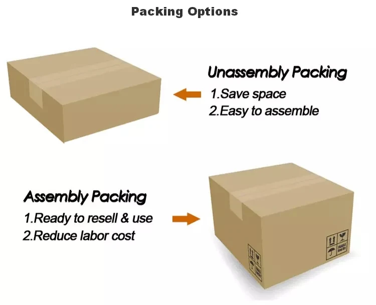 Save package. Packaging options.