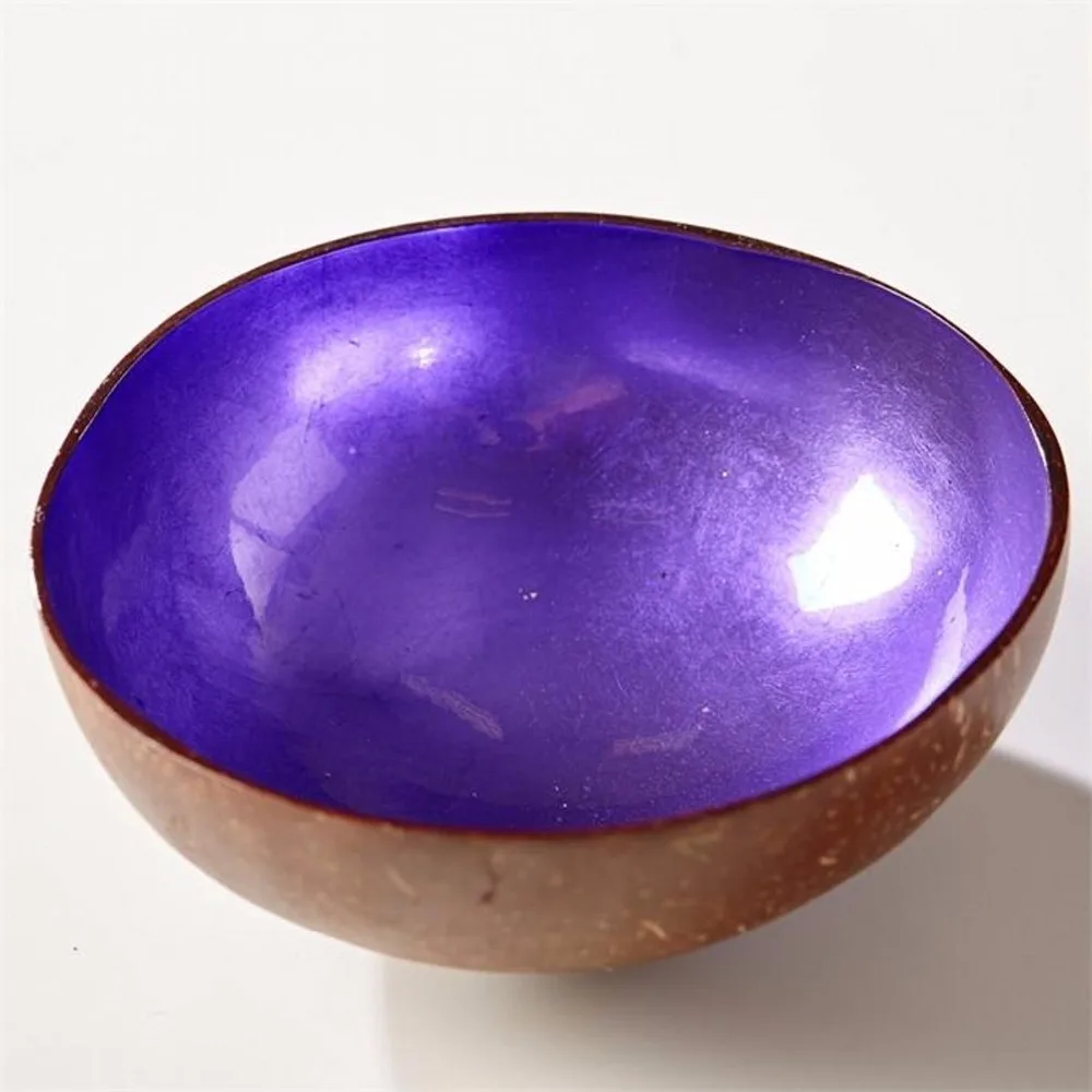 越南漆器椰壳碗糖果碗创意上菜碗