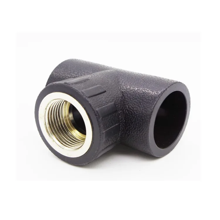 Made in China hdpe pipe Fitting male female Thread Tee