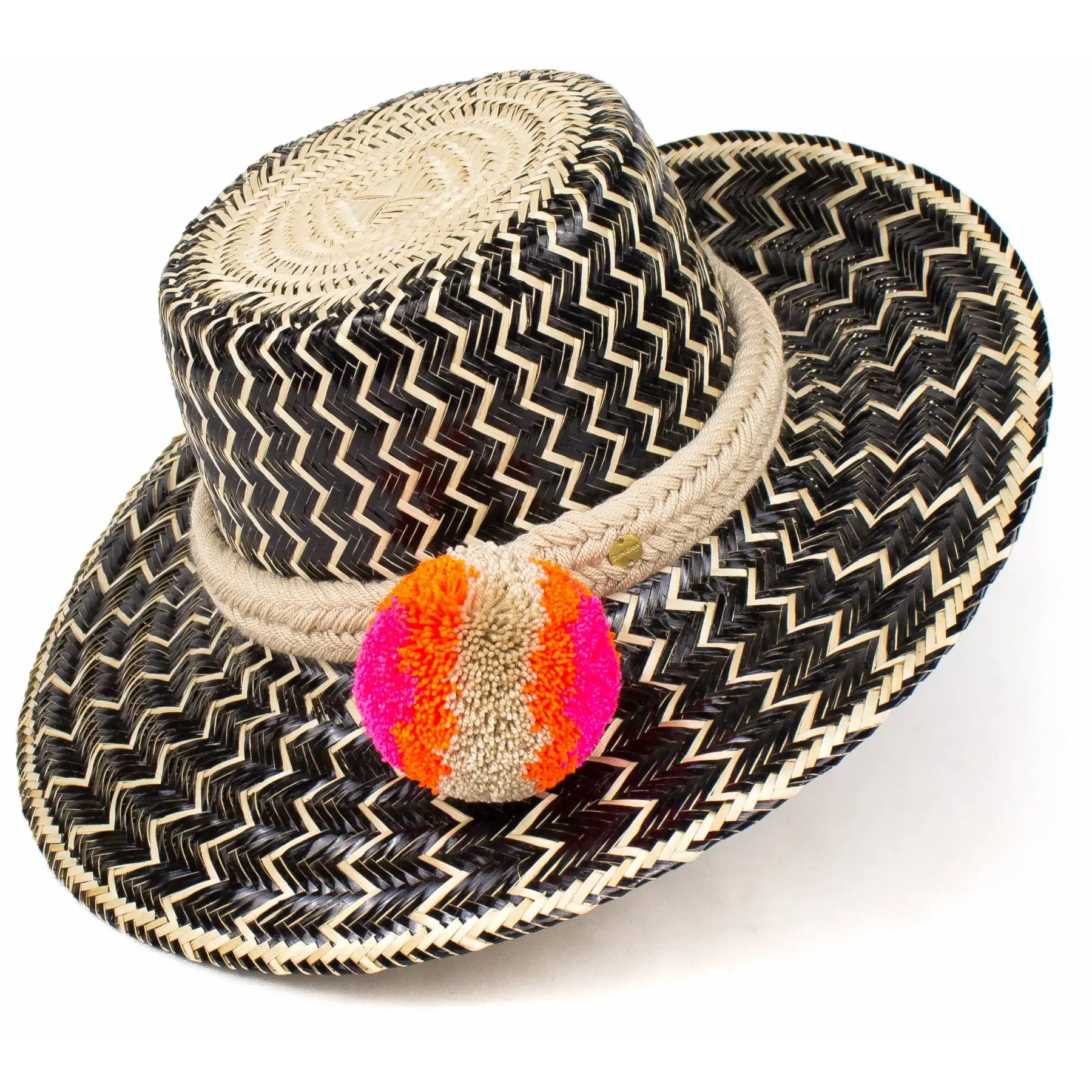 Wayuu Straw Hats Handmade 3493 Premium 