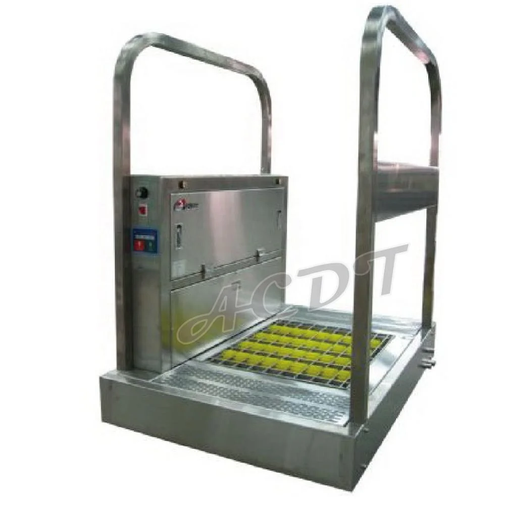 Machine automatique de nettoyage de semelle de chaussure pour salle blanche  et air Passage de douche - Chine ESD, auto