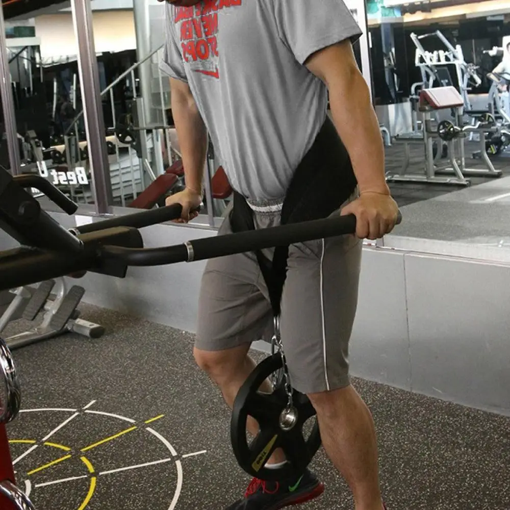 Gaf Weightlifting Dip Belt Neoprene Gym Support Straps Gel Wraps With