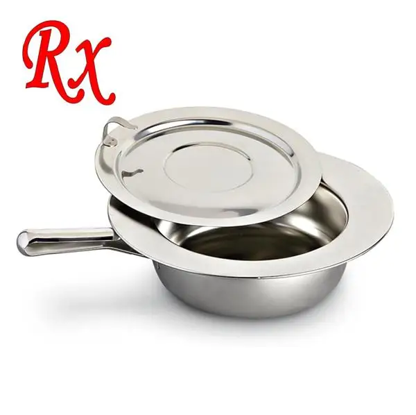 Bedpan In Round With Cover And Handle / Bedpan Stainless Steel / Buy