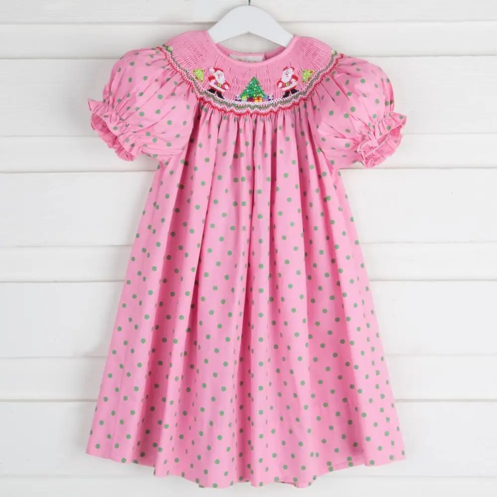 smocked santa