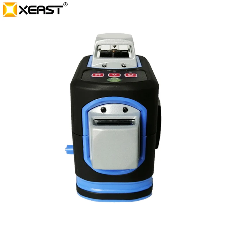 Лазерный уровень XEAST XE-67R PRO 8 линий с функцией наклона красный лазер 660 нм класс II электронный лазерный