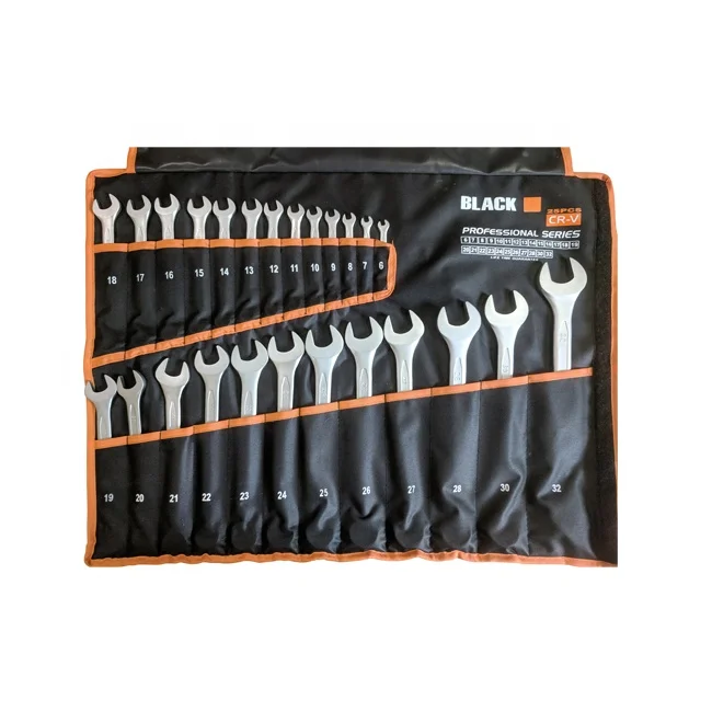 Best Price Alloy Combination Wrench Spanner Set 25 Pcs Nd A25 Mm Gs Reach in Custom DIY Industrial OEM
