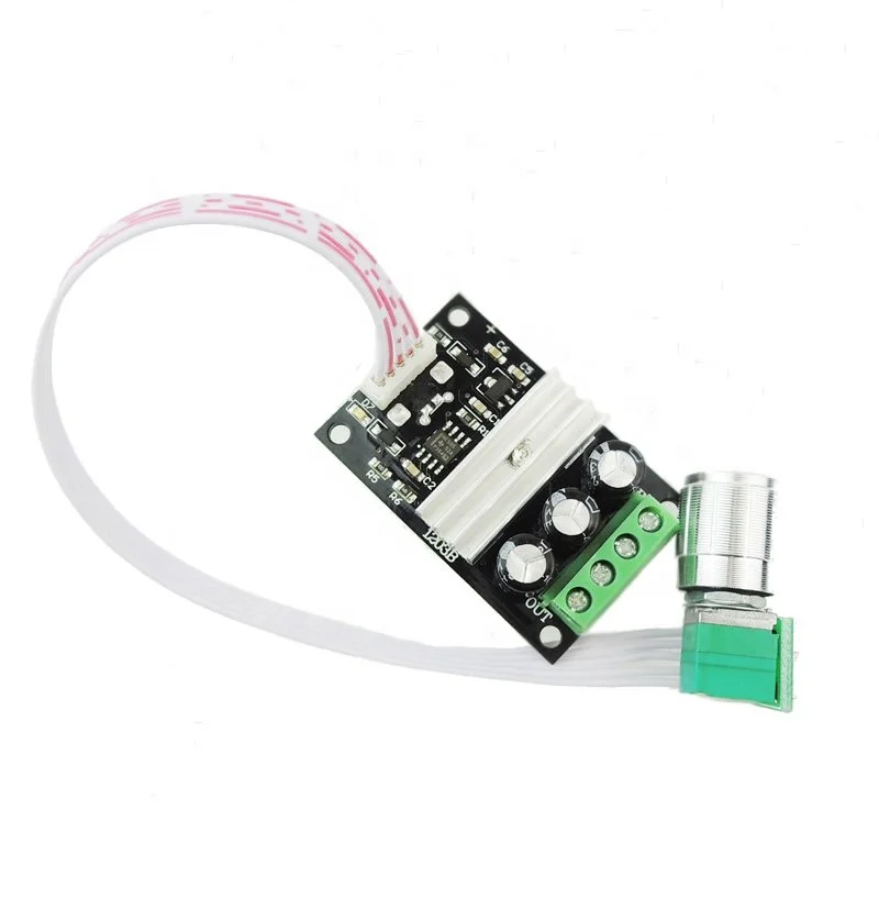 Taidacent 120 3bkw DC6-28V 3A PWM контроллер скорости двигателя 24v DC регулятор скорости двигателя с переключателем регулятор скорости для вентилятора Led диммер
