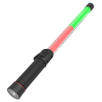 Multi-function Wireless Traffic Direction Baton with Bright LED Lights for Clear Guidance