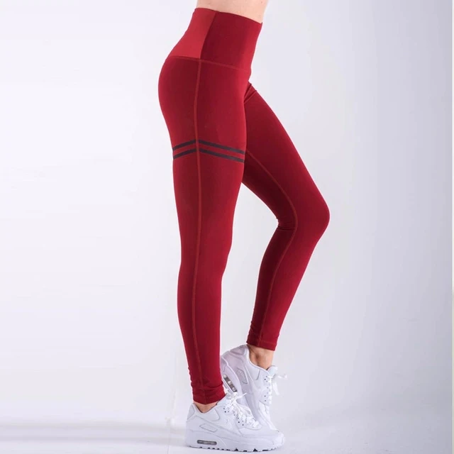 High Waist Yoga Pants Sport Outfit Sexy 