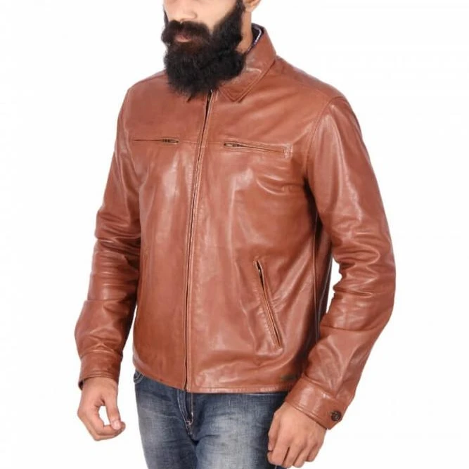 Wholesale Brown Pure Sheep Soft Leather 