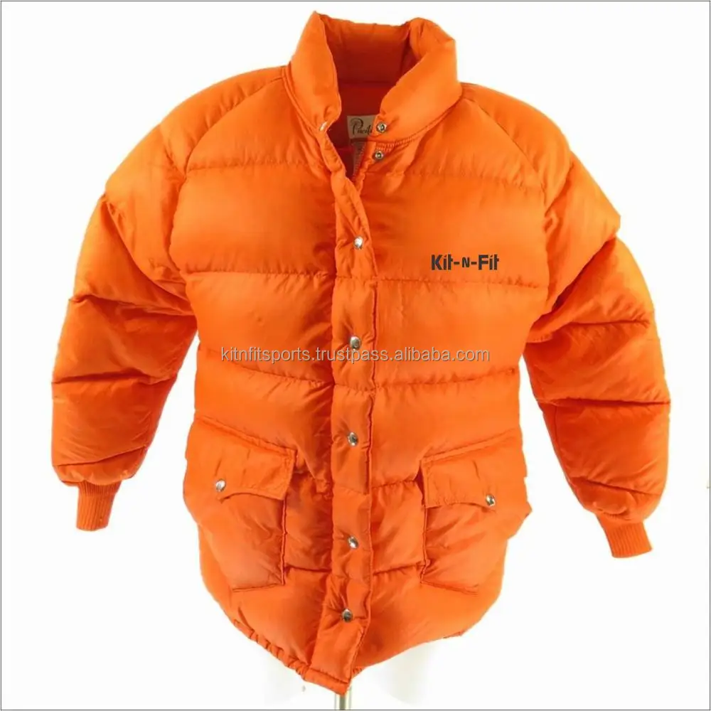 Oem Chaquetas De Invierno Acolchadas Para Hombre,Color Naranja,Liso - Buy  De Relleno Por Los Hombres De Invierno Chaqueta,De Relleno Chaqueta Al Por  Mayor,Los Hombres Hinchada Chaqueta De Invierno Al Por Mayor Product