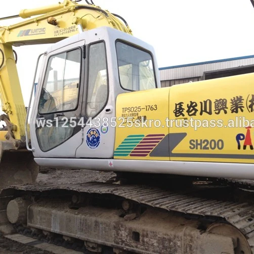 japanese used sumitomo sh200 crawler excavator| Alibaba.com