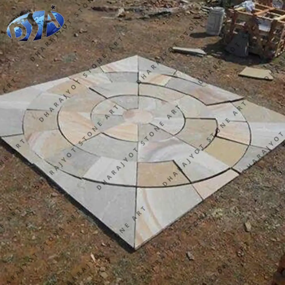 Wholesale Factory Cheap Indian Padang Walk Way Cheap Flamed Tumble