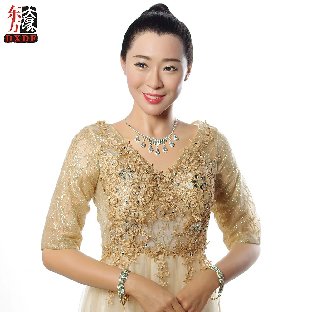 Interactivity Wax Figure Realistic Human Size Beauty Wax Robot for Hotel