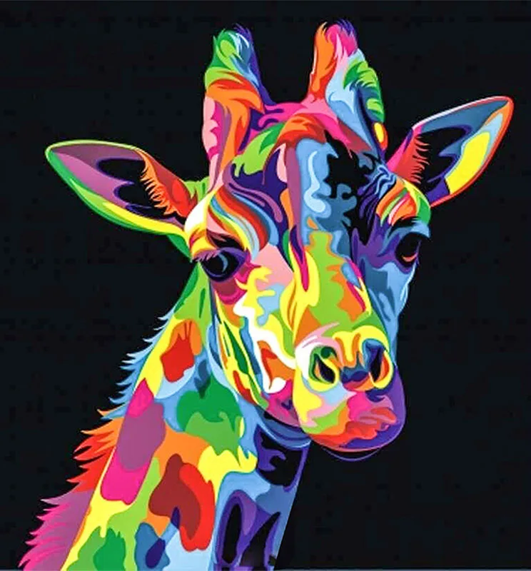 Giraffe Family Full Drill 5D Diamond Painting Embroidery Cross Stitch Kit Decor